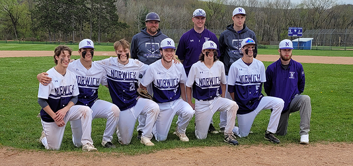Norwich Baseball Gets A Victory Over Seton On Senior Day